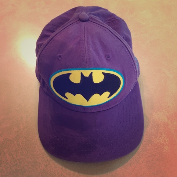 Accessories | Purple Batman Hat | Poshmark